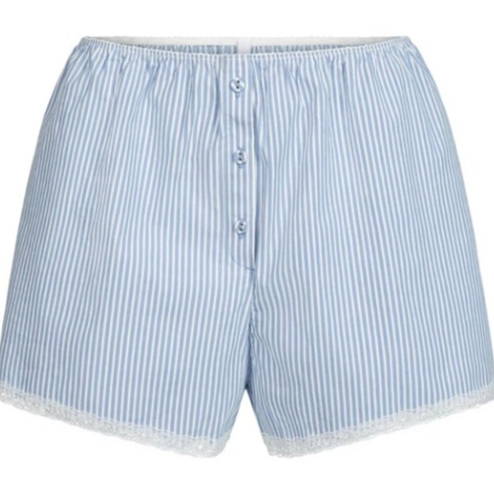 NWT Skims Cotton Poplin Sleep Short